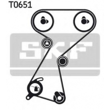 VKMA 06122 SKF Комплект ремня грм