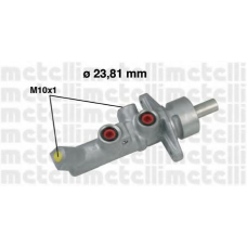 05-0647 METELLI Главный тормозной цилиндр