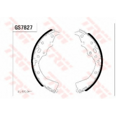 GS7827 TRW Комплект тормозных колодок