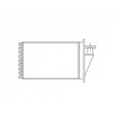 53565 NRF Теплообменник, отопление салона
