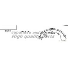 K014-05 ASHUKI Комплект тормозных колодок