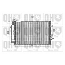 QCN615 QUINTON HAZELL Конденсатор, кондиционер