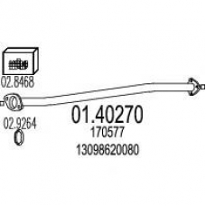 01.40270 MTS Труба выхлопного газа