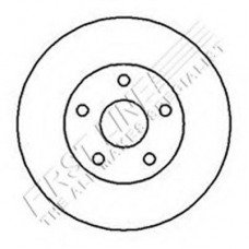 FBD1071 FIRST LINE Тормозной диск