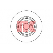 3447125 NK Тормозной диск