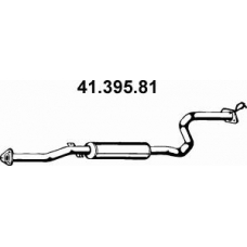 41.395.81 EBERSPACHER Средний глушитель выхлопных газов