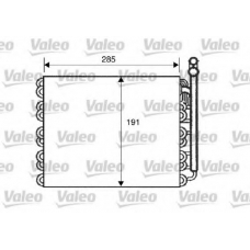 817510 VALEO Испаритель, кондиционер