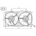 47048 NRF Вентилятор, охлаждение двигателя