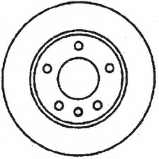 561652BC BENDIX Тормозной диск