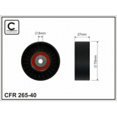 265-40 CAFFARO Натяжной ролик, поликлиновой  ремень