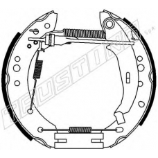 6441 TRUSTING Комплект тормозных колодок