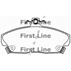 FBP3032 FIRST LINE Комплект тормозных колодок, дисковый тормоз
