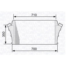 351319203500 MAGNETI MARELLI Интеркулер