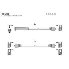 T455B TESLA Комплект проводов зажигания