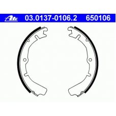 03.0137-0106.2 ATE Комплект тормозных колодок