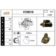 VO9018 SNRA Стартер