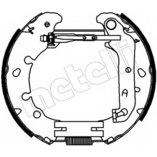 51-0228 METELLI Комплект тормозных колодок