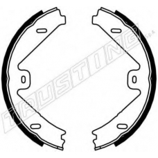 052.137 TRUSTING Комплект тормозных колодок, стояночная тормозная с