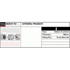 DC84172 DELCO REMY Тормозной суппорт