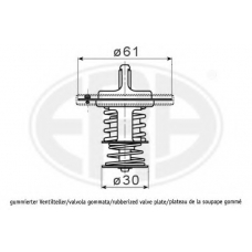 350370 ERA Термостат, охлаждающая жидкость