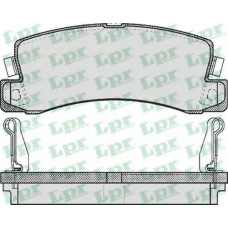 05P514 LPR Комплект тормозных колодок, дисковый тормоз