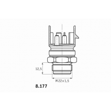 8.177.01 BEHR Термовыключатель, вентилятор радиатора