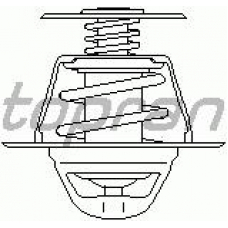 111 166 TOPRAN Термостат, охлаждающая жидкость