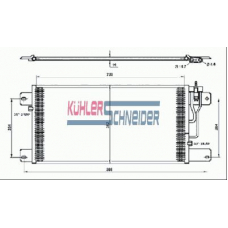 3820021 KUHLER SCHNEIDER Конденсатор, кондиционер