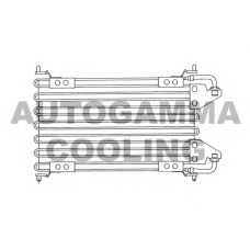 101838 AUTOGAMMA Конденсатор, кондиционер