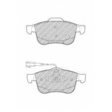 FDB4338 FERODO Комплект тормозных колодок, дисковый тормоз