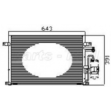 PXNCC-039 Parts mall Конденсатор, кондиционер