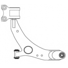 2751 FRAP Рычаг независимой подвески колеса, подвеска колеса