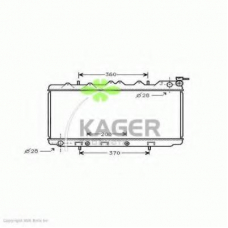 31-3277 KAGER Радиатор, охлаждение двигателя
