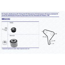 341312111103 MAGNETI MARELLI Комплект ремня грм