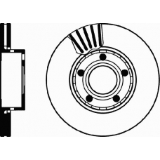 MDC1197 MINTEX Тормозной диск