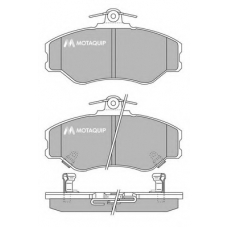 LVXL213 MOTAQUIP Комплект тормозных колодок, дисковый тормоз