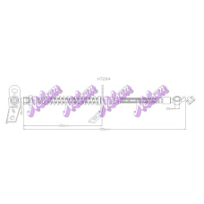 H7284 Brovex-Nelson Тормозной шланг