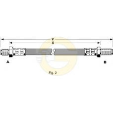 9003196 GIRLING Тормозной шланг