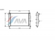 LCA2078 AVA Радиатор, охлаждение двигателя