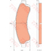 GDB7657 TRW Комплект тормозных колодок, дисковый тормоз