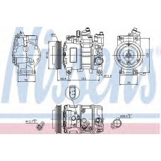 89049 NISSENS Компрессор, кондиционер
