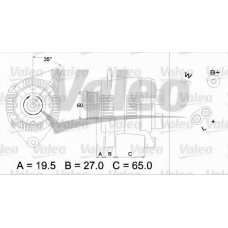 436637 VALEO Генератор