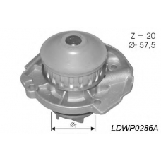 LDWP0286A TRW Водяной насос