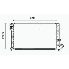 RM0033 EQUAL QUALITY Радиатор, охлаждение двигателя