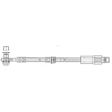 512434 KAWE Тормозной шланг