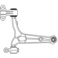 2655 FRAP Рычаг независимой подвески колеса, подвеска колеса
