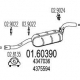 01.60390 MTS Глушитель выхлопных газов конечный