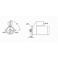 943241007010 MAGNETI MARELLI Стартер