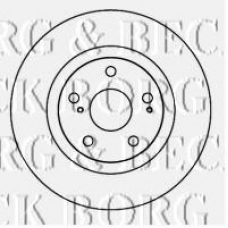 BBD4606 BORG & BECK Тормозной диск