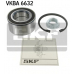 VKBA 6632 SKF Комплект подшипника ступицы колеса